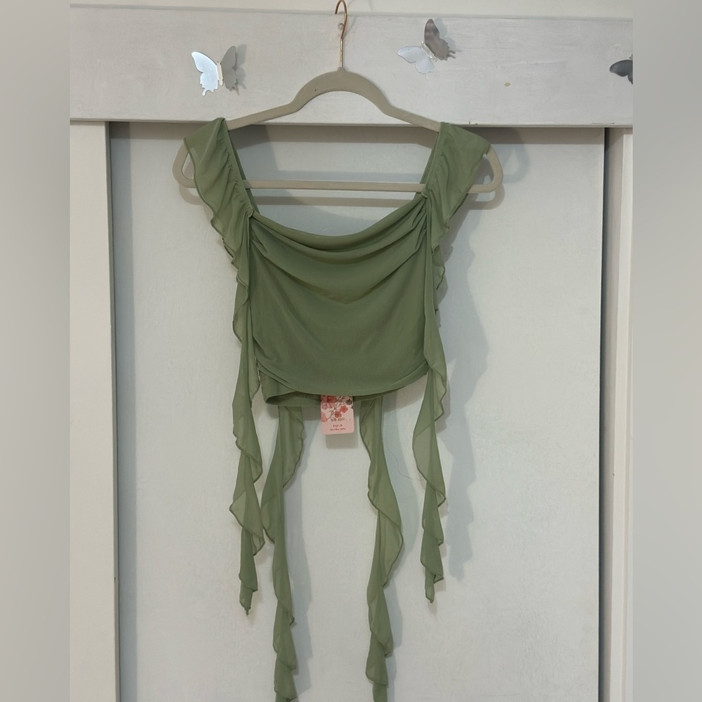 Fairycore green top